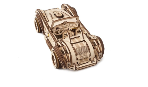 Ugears 3D Wooden Puzzle Drift Cobra Racing Car [7]