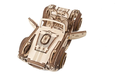 Ugears 3D Wooden Puzzle Drift Cobra Racing Car [17]