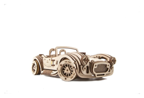 Ugears 3D Wooden Puzzle Drift Cobra Racing Car [20]