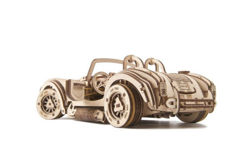 Ugears 3D Wooden Puzzle Drift Cobra Racing Car [14]