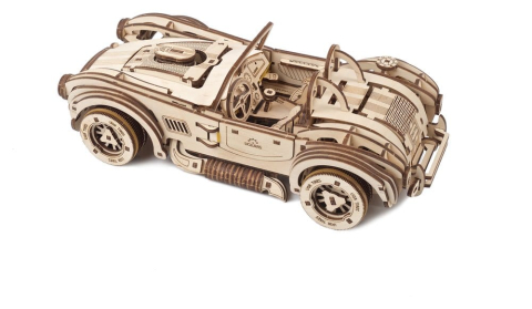 Ugears 3D Wooden Puzzle Drift Cobra Racing Car [11]
