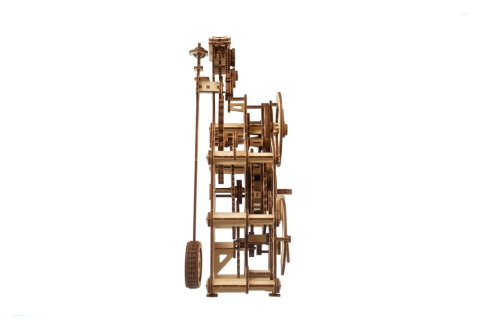 Ugears 3D Wooden Puzzle Engine Clock [14]