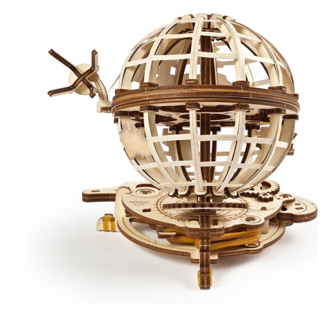 Ugears 3D Wooden Puzzle Globus [4]