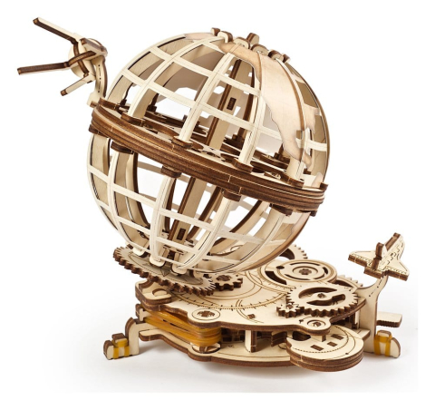 Ugears 3D Wooden Puzzle Globus [8]