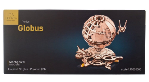 Jucarii - Ugears 3D Wooden Puzzle Globus