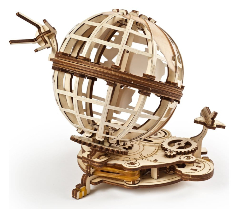 Ugears 3D Wooden Puzzle Globus [6]