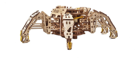 Ugears 3D Wooden Puzzle Hexapod Explorer [7]