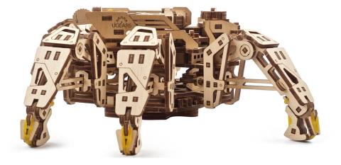 Ugears 3D Wooden Puzzle Hexapod Explorer [17]