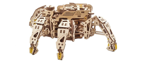 Ugears 3D Wooden Puzzle Hexapod Explorer [4]