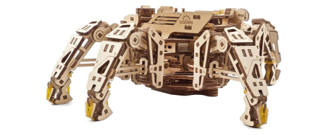 Ugears 3D Wooden Puzzle Hexapod Explorer [5]