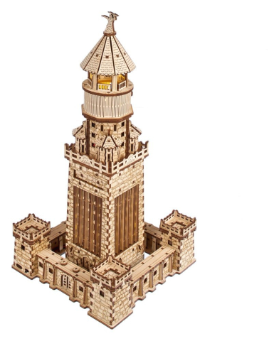 Ugears 3D Wooden Puzzle Lighthouse of Alexandria [16]
