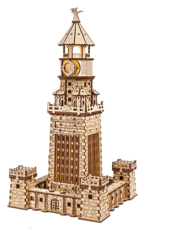 Ugears 3D Wooden Puzzle Lighthouse of Alexandria [4]