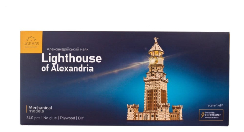 Ugears 3D Wooden Puzzle Lighthouse of Alexandria [0]