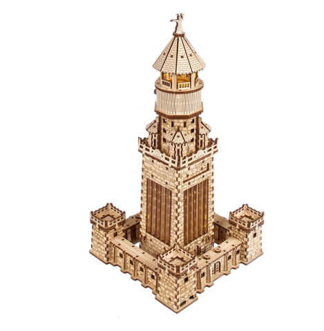 Ugears 3D Wooden Puzzle Lighthouse of Alexandria [11]