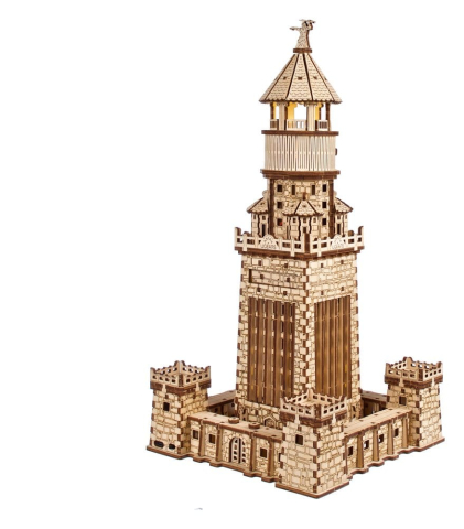 Ugears 3D Wooden Puzzle Lighthouse of Alexandria [15]