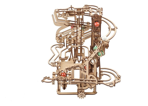 Ugears 3D Wooden Puzzle Marble Run Chain Hoist [20]