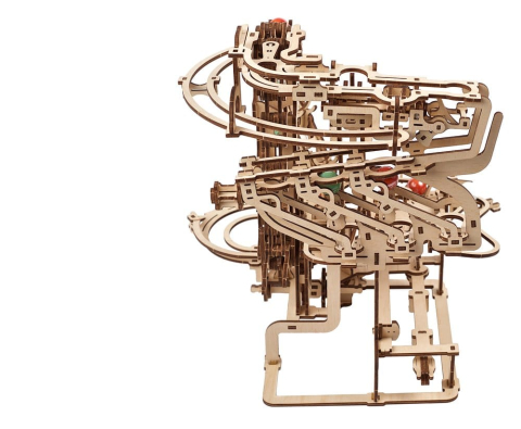 Ugears 3D Wooden Puzzle Marble Run Chain Hoist [11]