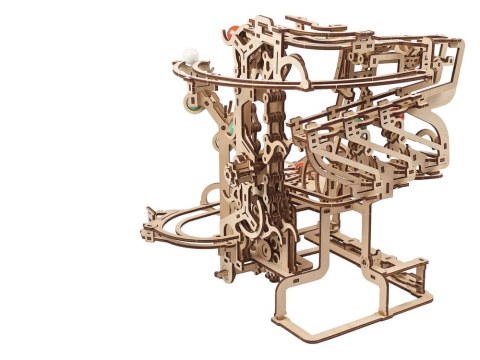 Ugears 3D Wooden Puzzle Marble Run Chain Hoist [13]