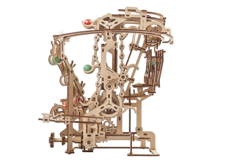Ugears 3D Wooden Puzzle Marble Run Chain Hoist [15]