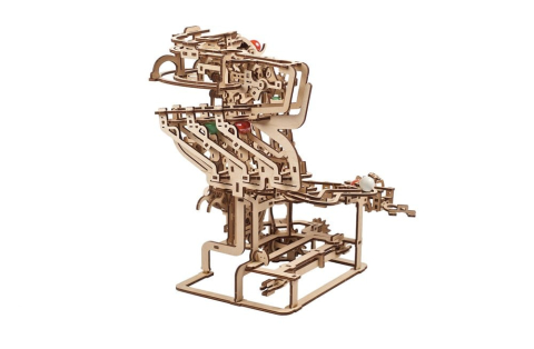 Ugears 3D Wooden Puzzle Marble Run Chain Hoist [7]