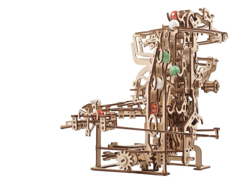 Ugears 3D Wooden Puzzle Marble Run Chain Hoist [17]