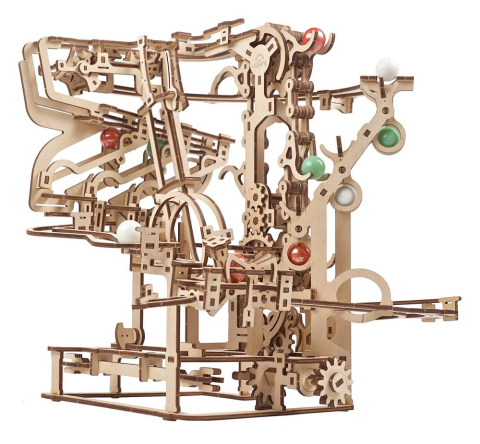 Ugears 3D Wooden Puzzle Marble Run Chain Hoist [21]