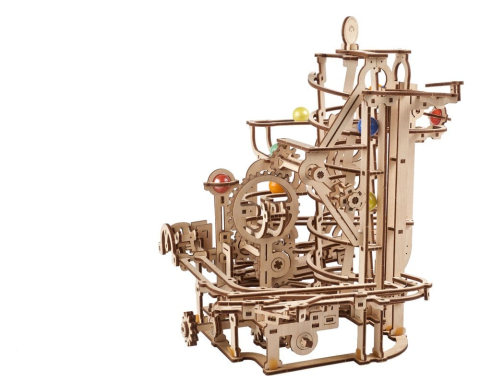 Ugears 3D Wooden Puzzle Marble Run Spiral Hoist [16]