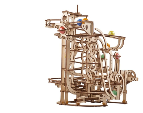 Ugears 3D Wooden Puzzle Marble Run Spiral Hoist [3]