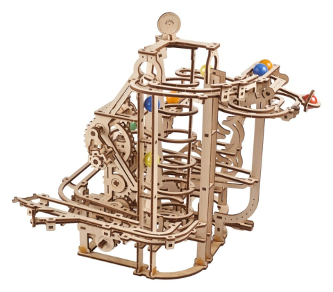 Ugears 3D Wooden Puzzle Marble Run Spiral Hoist [14]