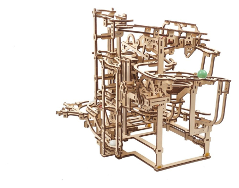 Ugears 3D Wooden Puzzle Marble Run Stepped Hoist [8]