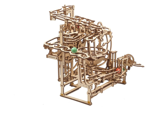 Ugears 3D Wooden Puzzle Marble Run Stepped Hoist [4]