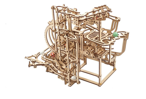 Ugears 3D Wooden Puzzle Marble Run Stepped Hoist [10]