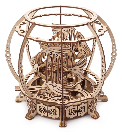 Ugears 3D Wooden Puzzle Mechanical Aquarium [13]