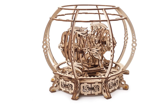 Ugears 3D Wooden Puzzle Mechanical Aquarium [5]