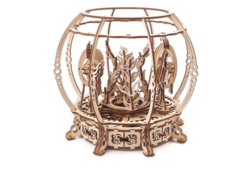 Ugears 3D Wooden Puzzle Mechanical Aquarium [16]