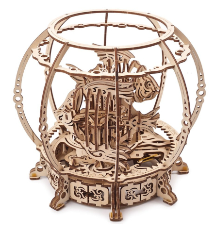 Ugears 3D Wooden Puzzle Mechanical Aquarium [3]
