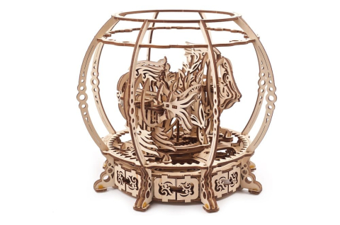 Ugears 3D Wooden Puzzle Mechanical Aquarium [14]