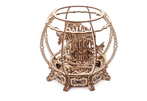 Ugears 3D Wooden Puzzle Mechanical Aquarium [2]