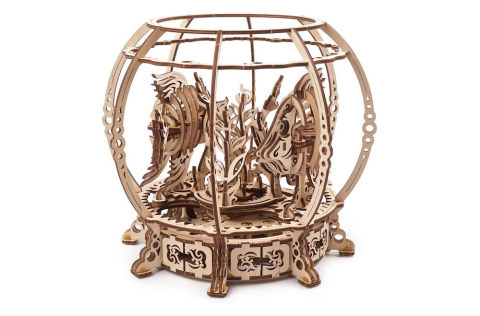 Ugears 3D Wooden Puzzle Mechanical Aquarium [19]