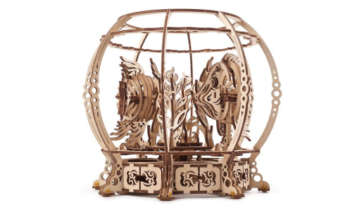 Ugears 3D Wooden Puzzle Mechanical Aquarium [18]
