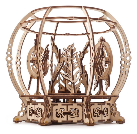 Ugears 3D Wooden Puzzle Mechanical Aquarium [15]