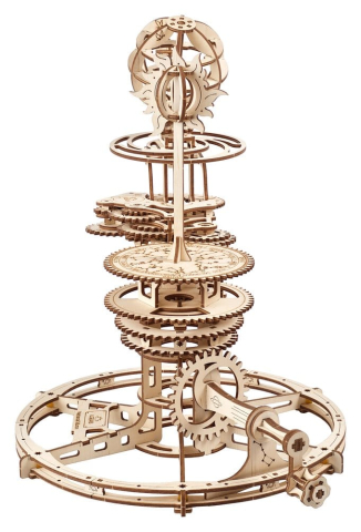 Ugears 3D Wooden Puzzle Mechanical Tellurion [9]