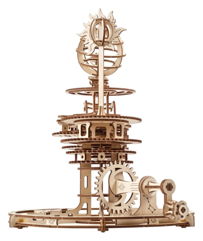 Ugears 3D Wooden Puzzle Mechanical Tellurion [8]