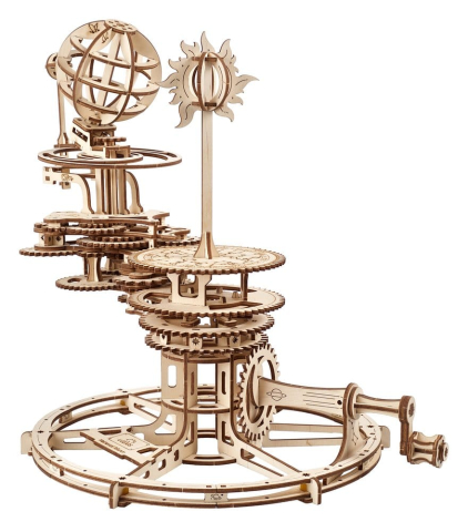 Ugears 3D Wooden Puzzle Mechanical Tellurion [6]
