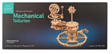 Ugears 3D Wooden Puzzle Mechanical Tellurion [22]