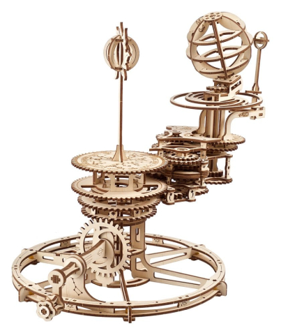 Ugears 3D Wooden Puzzle Mechanical Tellurion [11]