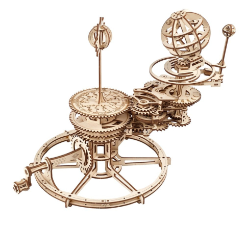 Ugears 3D Wooden Puzzle Mechanical Tellurion [14]