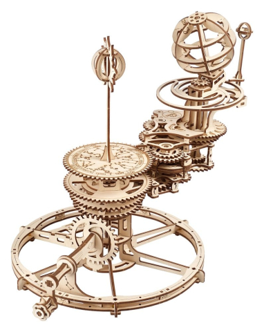 Ugears 3D Wooden Puzzle Mechanical Tellurion [12]