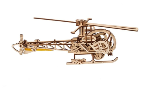 Ugears 3D Wooden Puzzle Mini Helicopter [0]