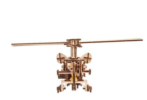 Ugears 3D Wooden Puzzle Mini Helicopter [15]